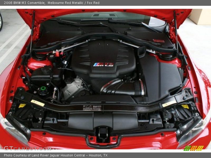 Melbourne Red Metallic / Fox Red 2008 BMW M3 Convertible