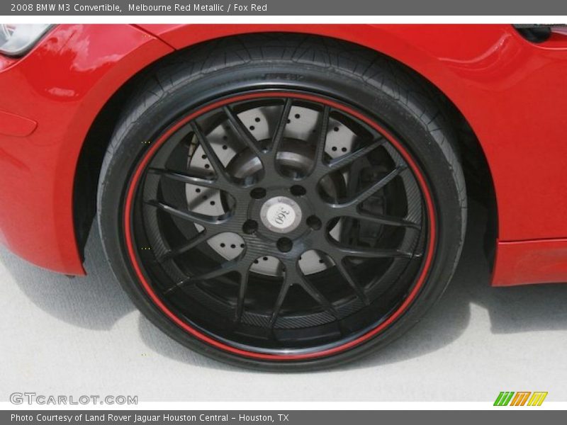 Melbourne Red Metallic / Fox Red 2008 BMW M3 Convertible