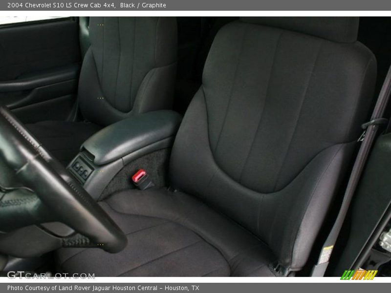 Black / Graphite 2004 Chevrolet S10 LS Crew Cab 4x4