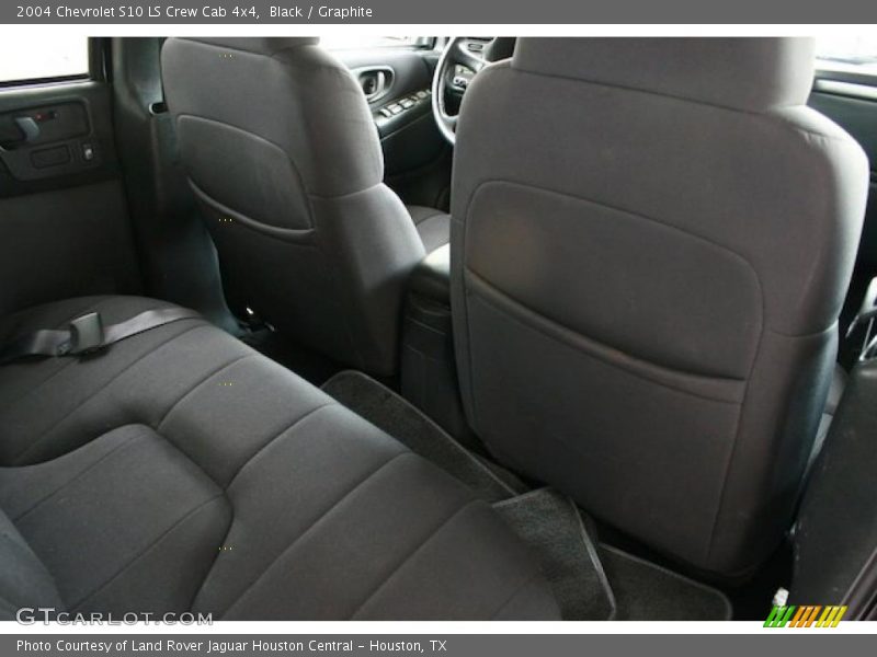 Black / Graphite 2004 Chevrolet S10 LS Crew Cab 4x4