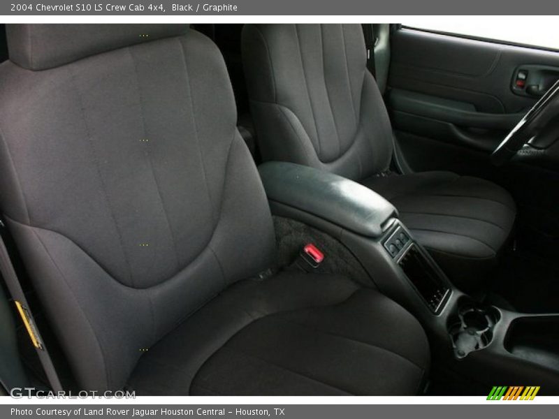 Black / Graphite 2004 Chevrolet S10 LS Crew Cab 4x4
