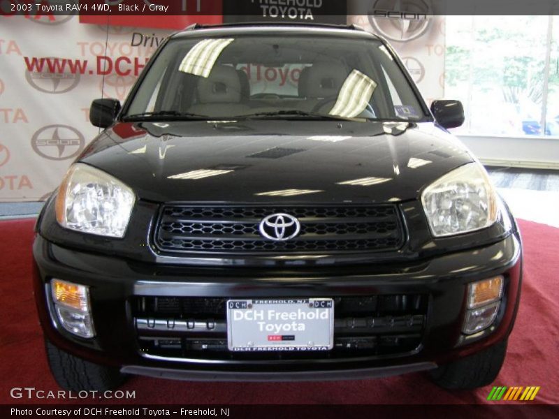 Black / Gray 2003 Toyota RAV4 4WD