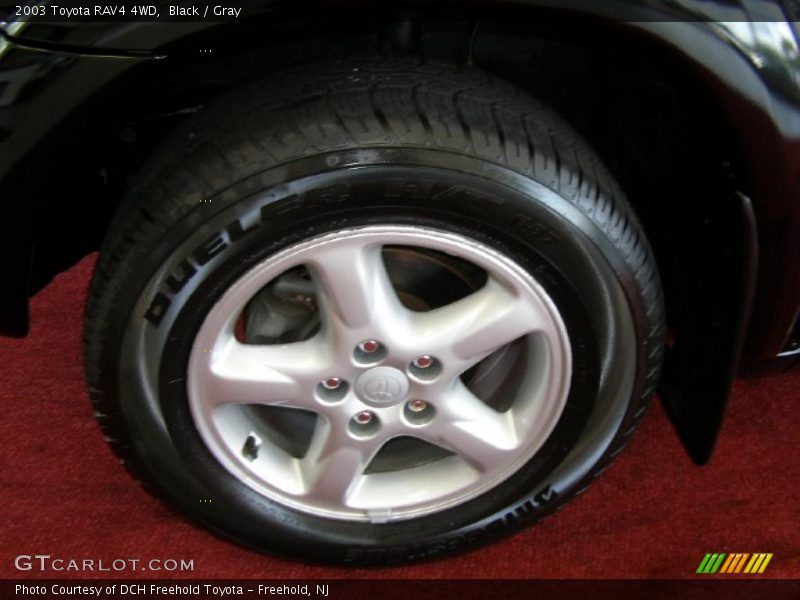 Black / Gray 2003 Toyota RAV4 4WD