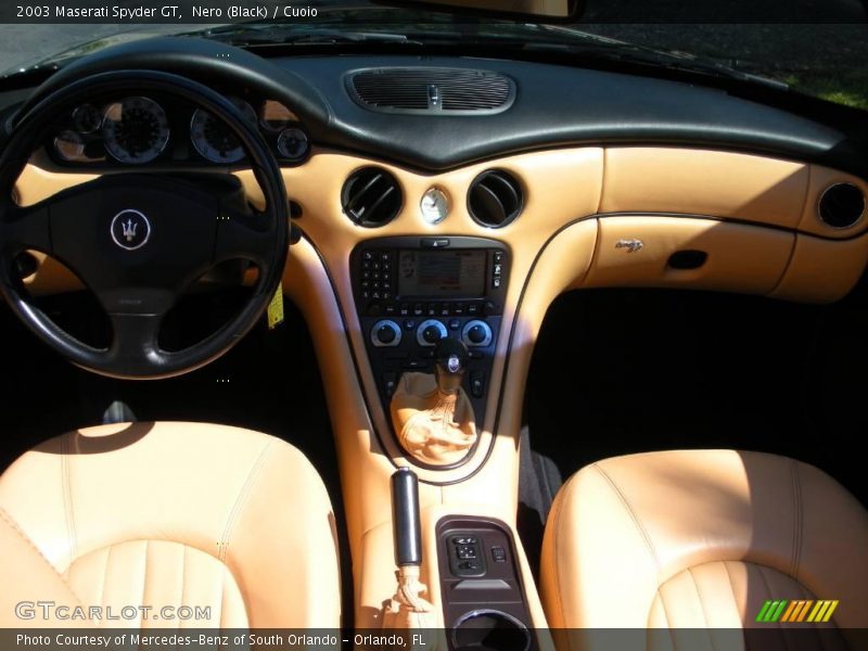 Nero (Black) / Cuoio 2003 Maserati Spyder GT