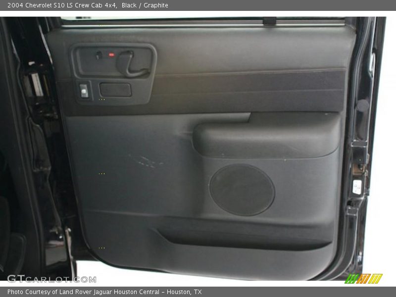 Black / Graphite 2004 Chevrolet S10 LS Crew Cab 4x4