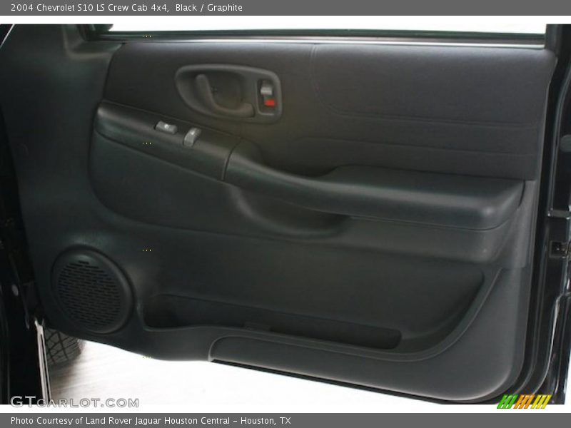 Black / Graphite 2004 Chevrolet S10 LS Crew Cab 4x4