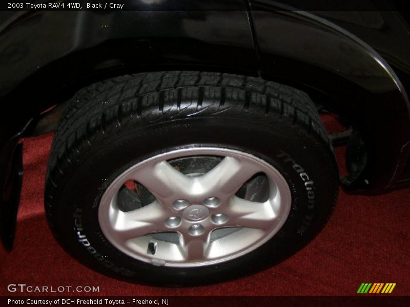 Black / Gray 2003 Toyota RAV4 4WD