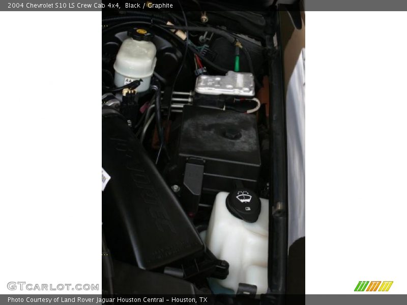 Black / Graphite 2004 Chevrolet S10 LS Crew Cab 4x4