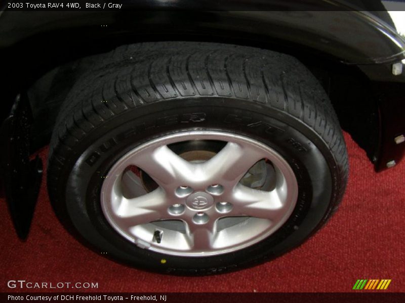Black / Gray 2003 Toyota RAV4 4WD