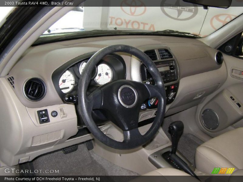 Black / Gray 2003 Toyota RAV4 4WD