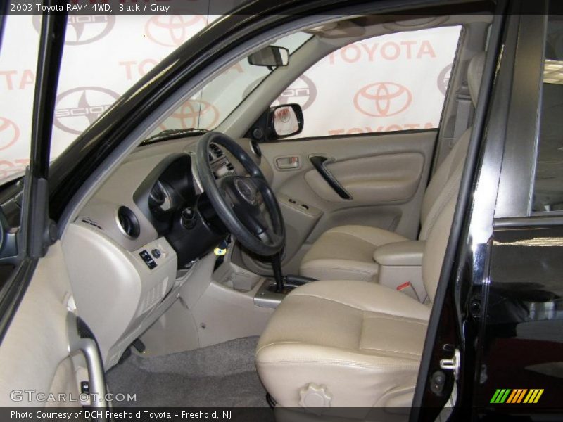 Black / Gray 2003 Toyota RAV4 4WD