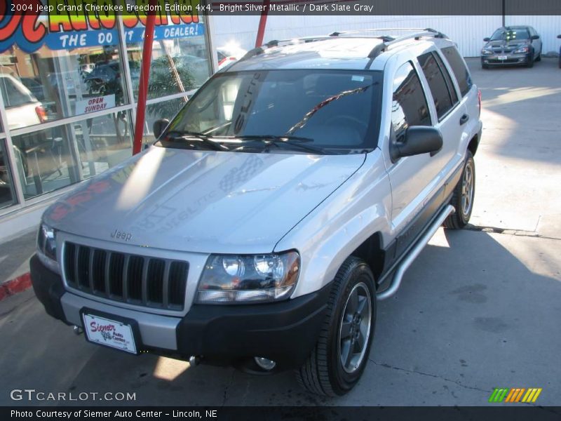 Bright Silver Metallic / Dark Slate Gray 2004 Jeep Grand Cherokee Freedom Edition 4x4