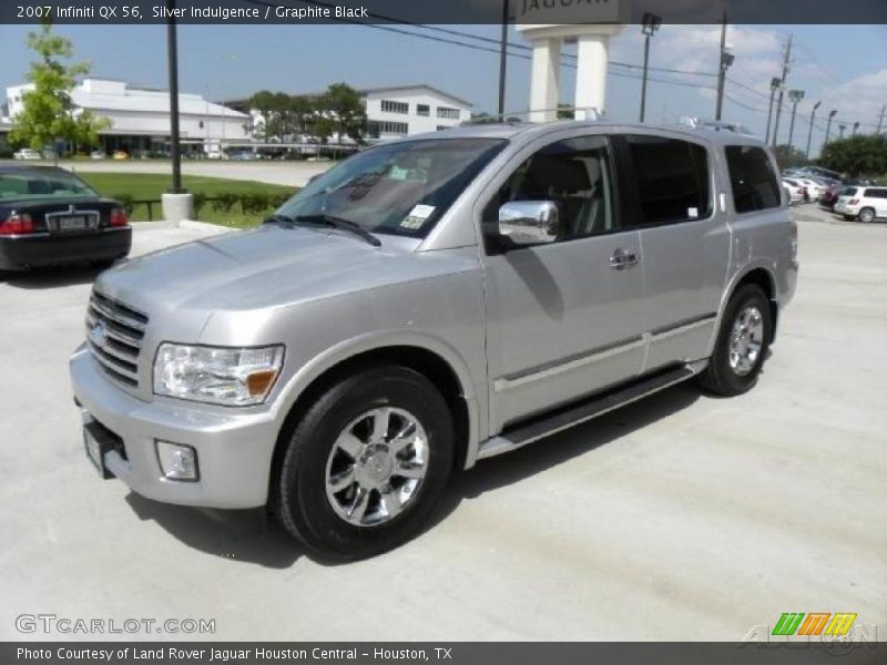 Silver Indulgence / Graphite Black 2007 Infiniti QX 56