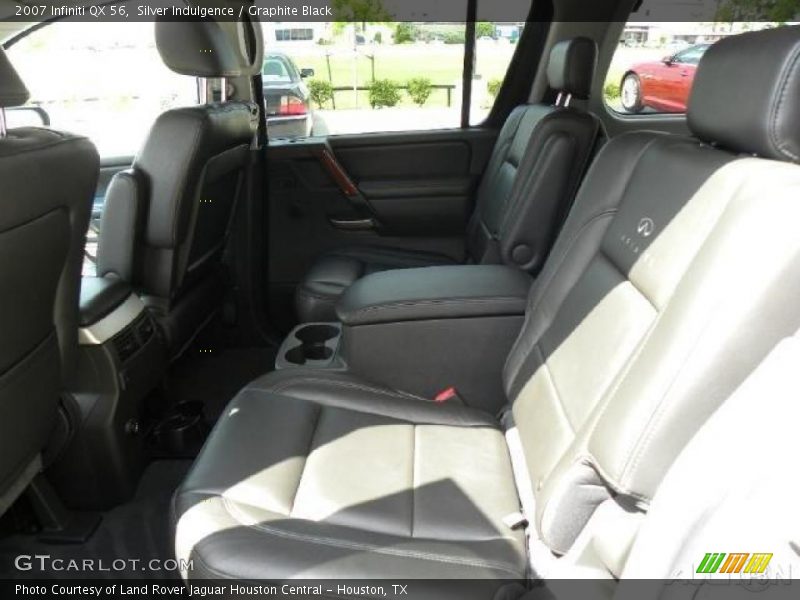 Silver Indulgence / Graphite Black 2007 Infiniti QX 56