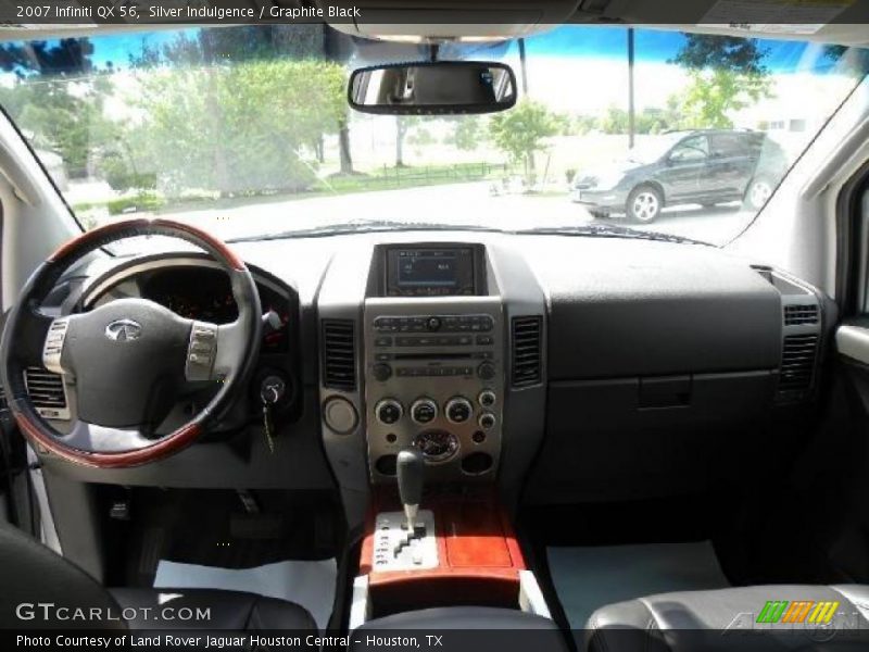 Silver Indulgence / Graphite Black 2007 Infiniti QX 56