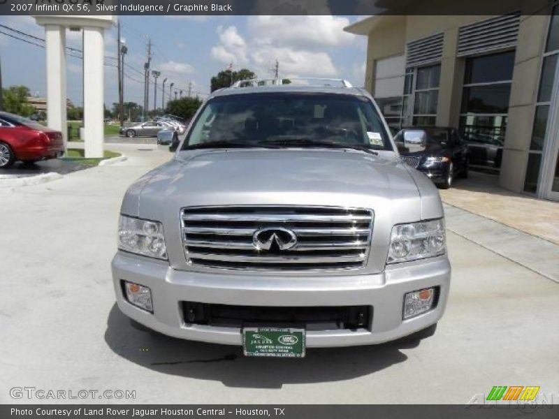 Silver Indulgence / Graphite Black 2007 Infiniti QX 56