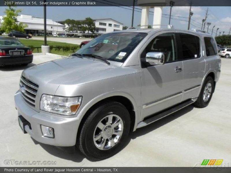Silver Indulgence / Graphite Black 2007 Infiniti QX 56