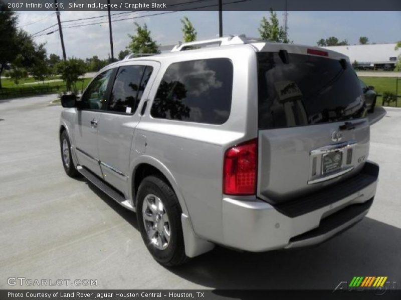 Silver Indulgence / Graphite Black 2007 Infiniti QX 56