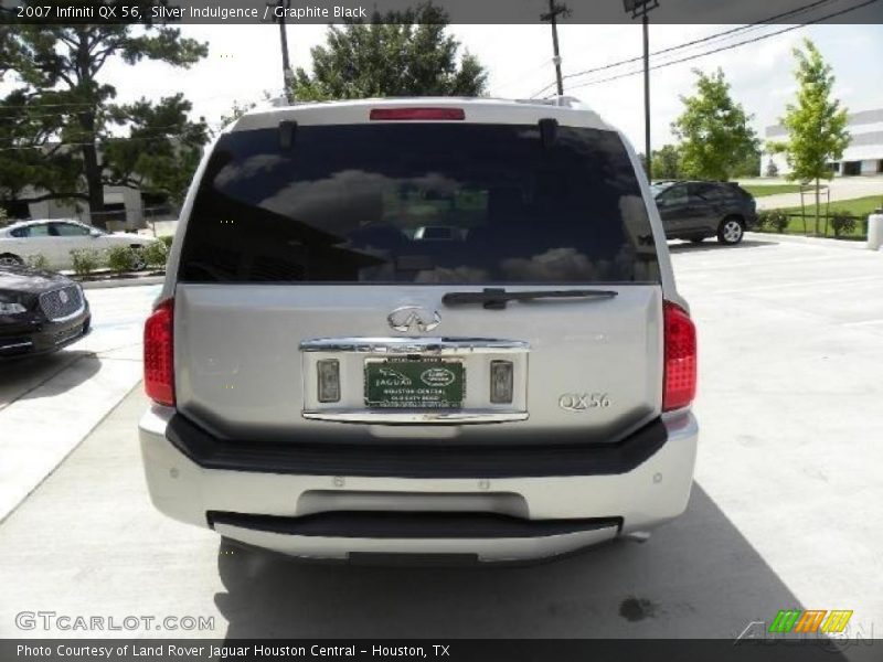 Silver Indulgence / Graphite Black 2007 Infiniti QX 56