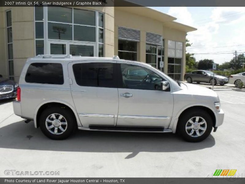 Silver Indulgence / Graphite Black 2007 Infiniti QX 56