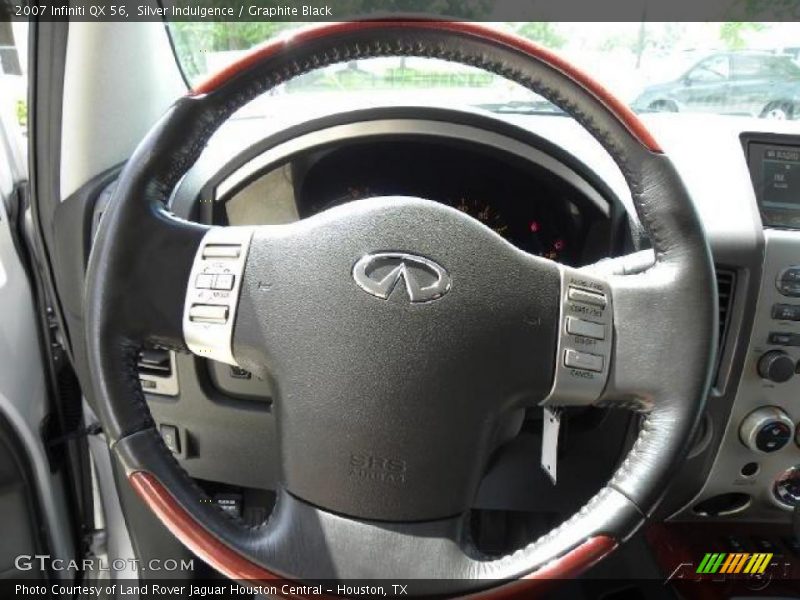 Silver Indulgence / Graphite Black 2007 Infiniti QX 56