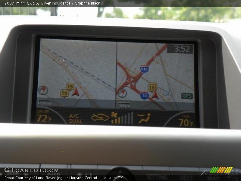 Silver Indulgence / Graphite Black 2007 Infiniti QX 56