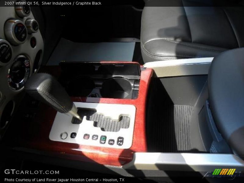 Silver Indulgence / Graphite Black 2007 Infiniti QX 56