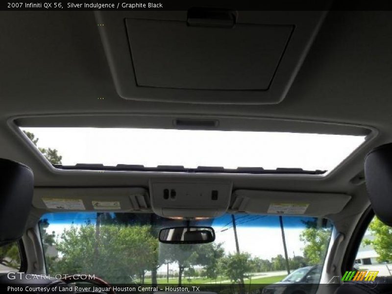 Silver Indulgence / Graphite Black 2007 Infiniti QX 56