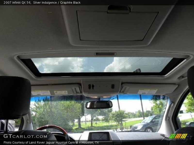 Silver Indulgence / Graphite Black 2007 Infiniti QX 56
