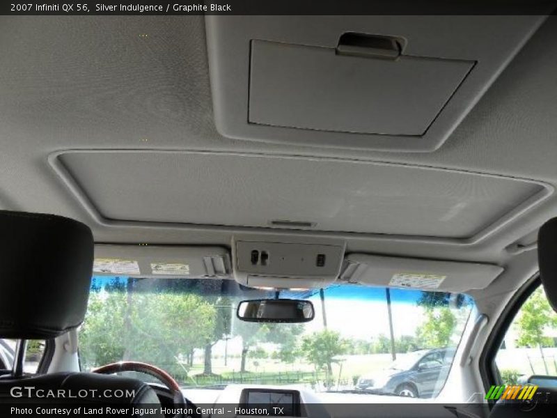 Silver Indulgence / Graphite Black 2007 Infiniti QX 56