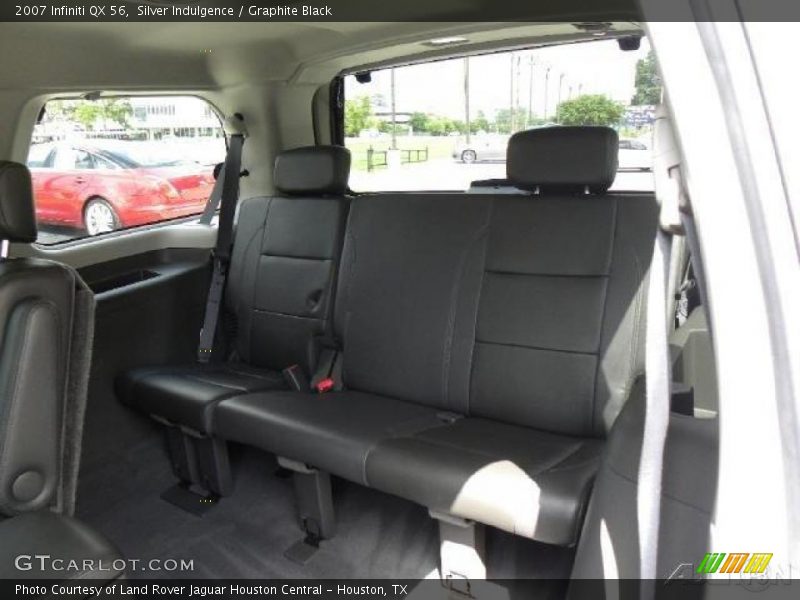 Silver Indulgence / Graphite Black 2007 Infiniti QX 56