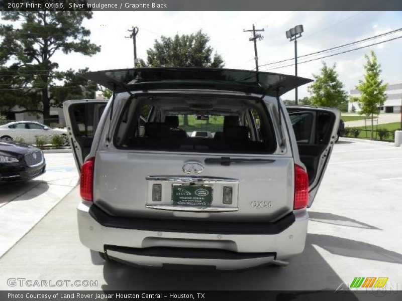 Silver Indulgence / Graphite Black 2007 Infiniti QX 56