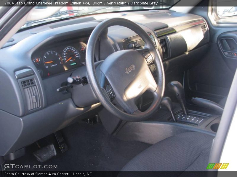 Bright Silver Metallic / Dark Slate Gray 2004 Jeep Grand Cherokee Freedom Edition 4x4