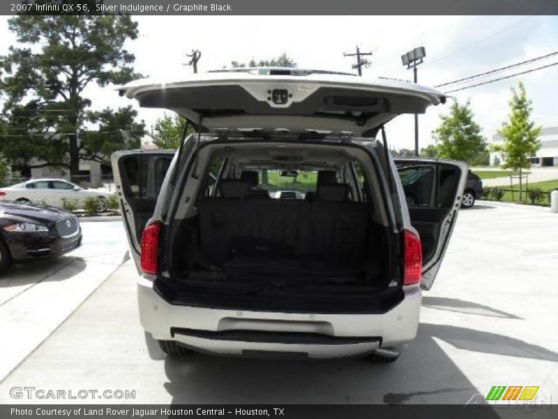 Silver Indulgence / Graphite Black 2007 Infiniti QX 56