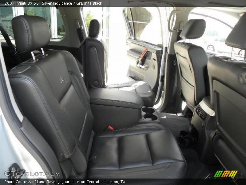 Silver Indulgence / Graphite Black 2007 Infiniti QX 56
