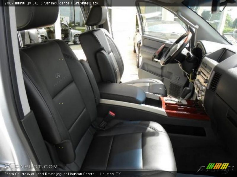 Silver Indulgence / Graphite Black 2007 Infiniti QX 56