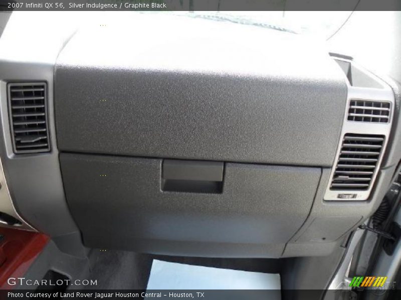 Silver Indulgence / Graphite Black 2007 Infiniti QX 56