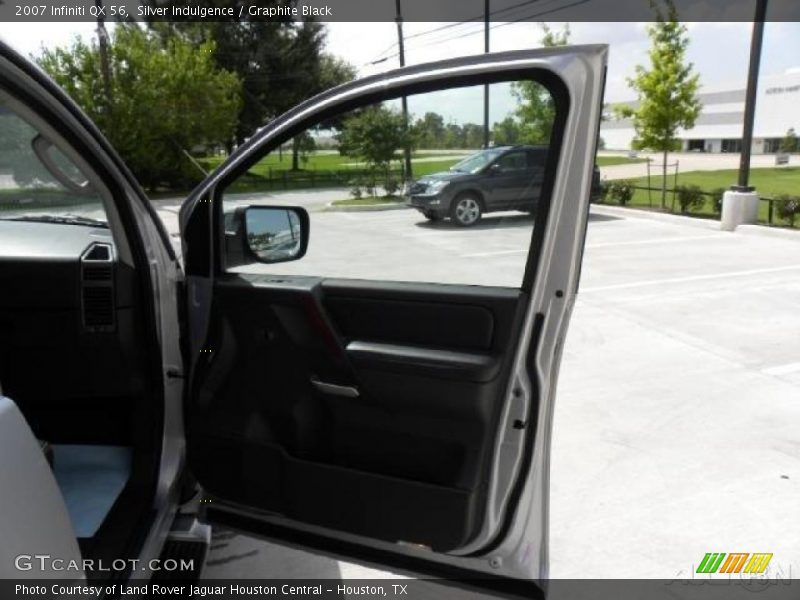Silver Indulgence / Graphite Black 2007 Infiniti QX 56