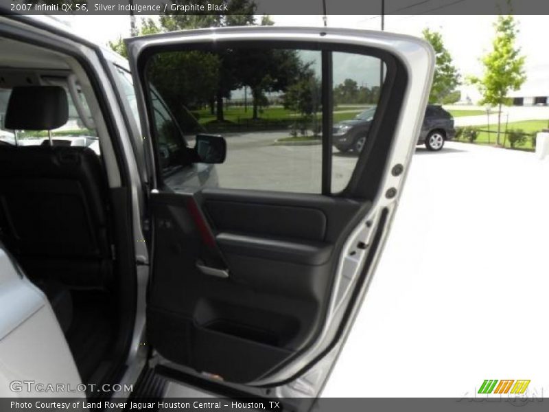 Silver Indulgence / Graphite Black 2007 Infiniti QX 56