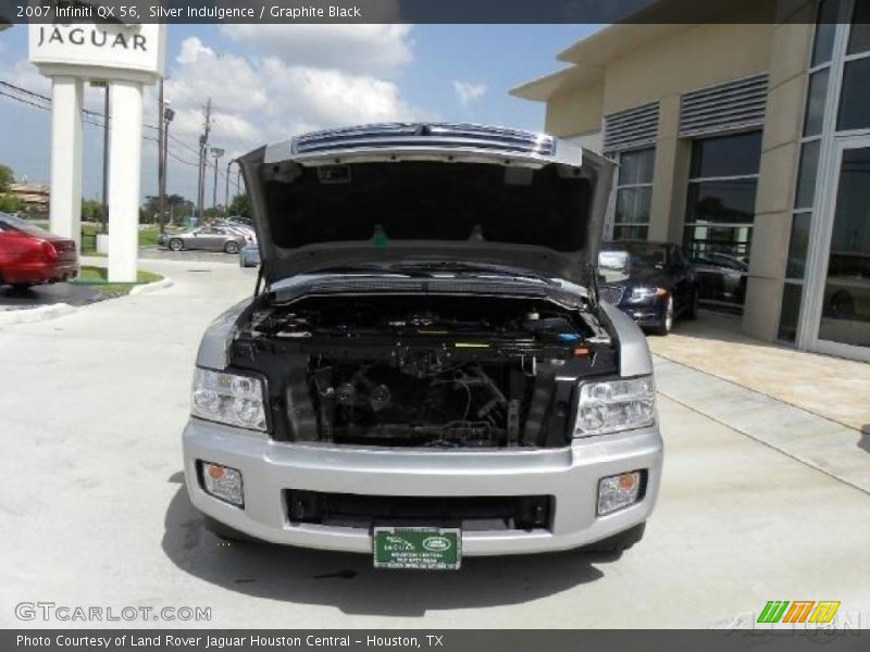 Silver Indulgence / Graphite Black 2007 Infiniti QX 56
