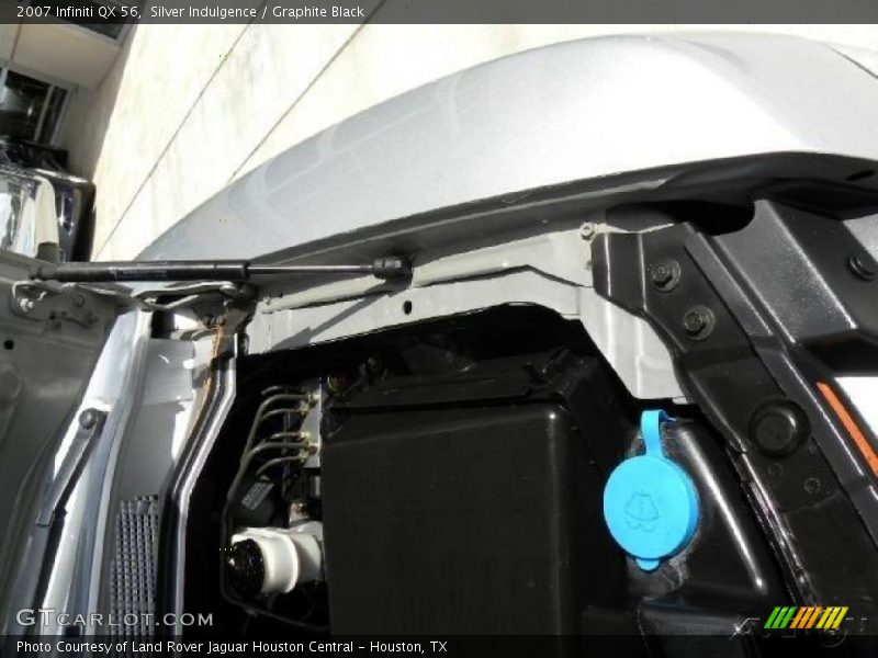 Silver Indulgence / Graphite Black 2007 Infiniti QX 56