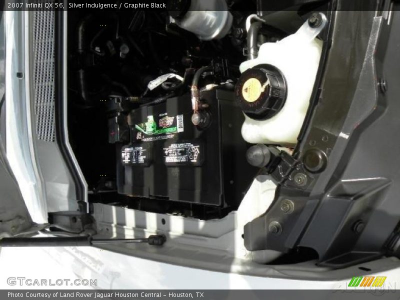 Silver Indulgence / Graphite Black 2007 Infiniti QX 56