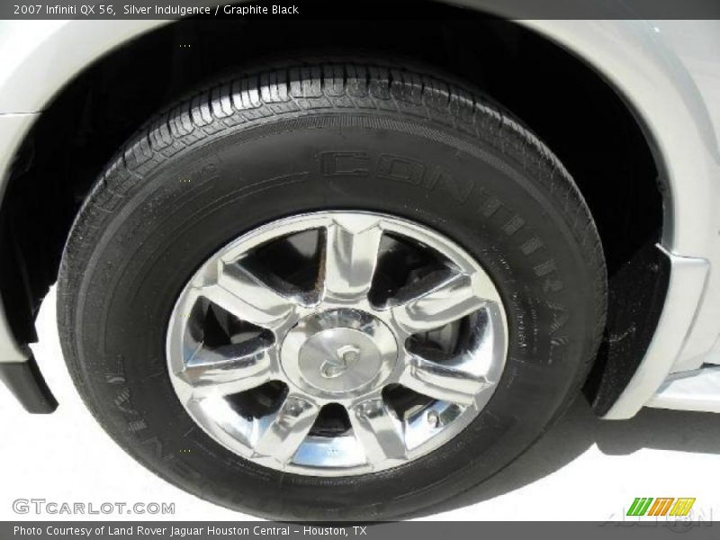 Silver Indulgence / Graphite Black 2007 Infiniti QX 56