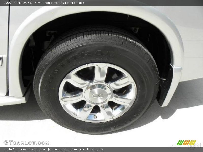 Silver Indulgence / Graphite Black 2007 Infiniti QX 56