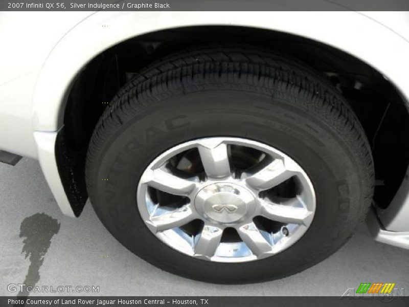 Silver Indulgence / Graphite Black 2007 Infiniti QX 56