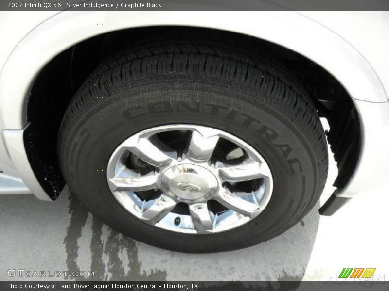 Silver Indulgence / Graphite Black 2007 Infiniti QX 56