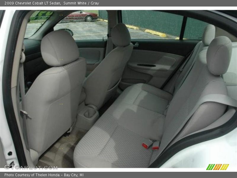 Summit White / Gray 2009 Chevrolet Cobalt LT Sedan