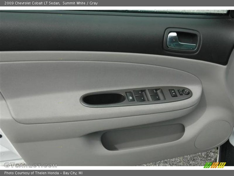 Summit White / Gray 2009 Chevrolet Cobalt LT Sedan