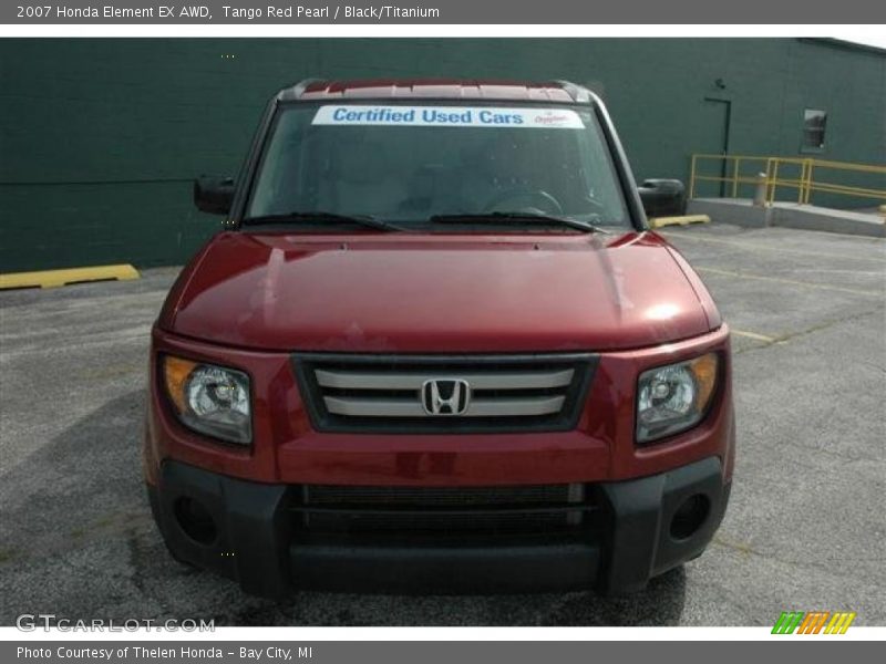 Tango Red Pearl / Black/Titanium 2007 Honda Element EX AWD