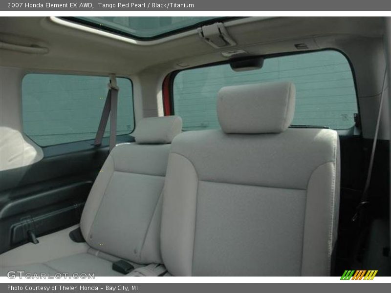 Tango Red Pearl / Black/Titanium 2007 Honda Element EX AWD